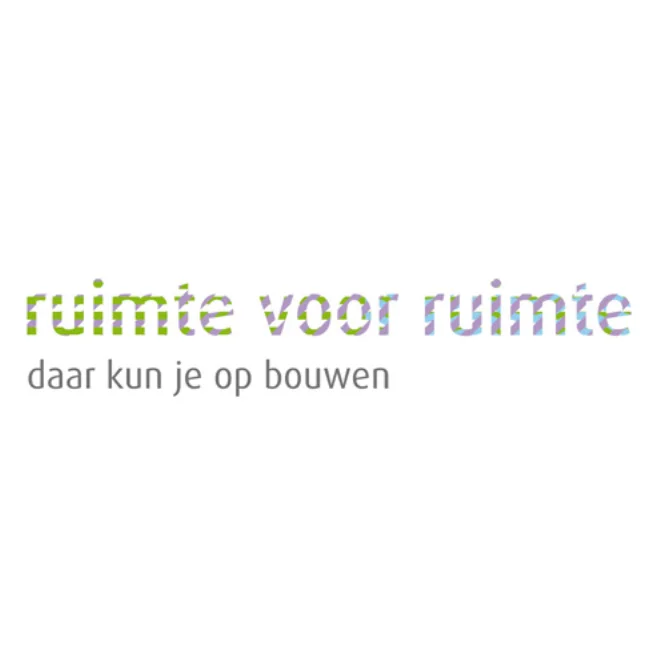 Visuele identiteit, branding en uitwerking naar diverse middelen waaronder voor provinciale ontwikkelingsmaatschappij Ruimte voor Ruimte