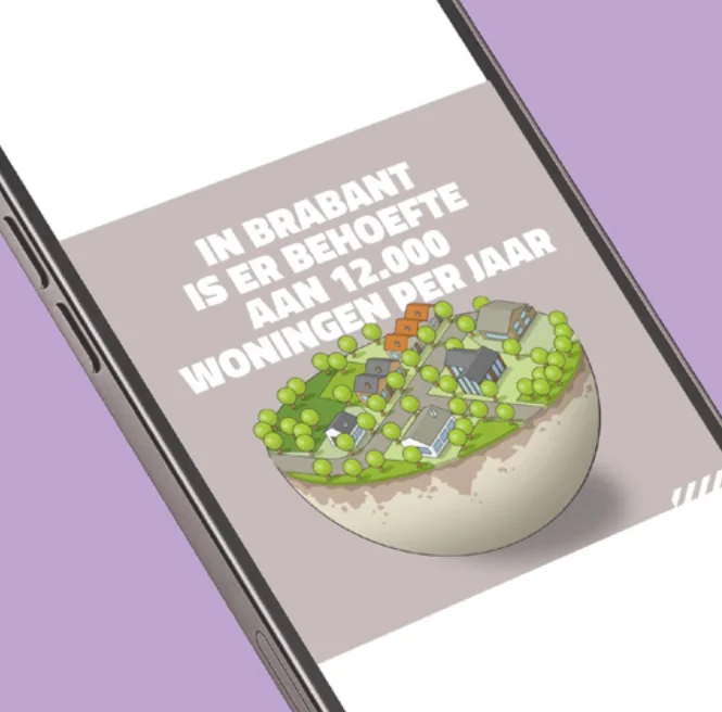 Visuele identiteit, branding en uitwerking naar diverse middelen waaronder voor provinciale ontwikkelingsmaatschappij Ruimte voor Ruimte