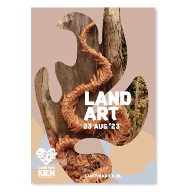 Visuele identiteit, positionering en uitwerking naar diverse middelen waaronder een website voor Land van Kien