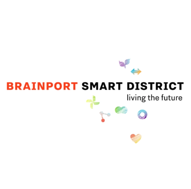 Visuele identiteit, positionering en uitwerking naar middelen voor de meest inovatieve woonwijk ter wereld, Brainport Smart District